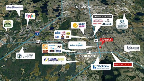Multifamily Mixed Use Project Across From National Hospital : 2452 Old Dixie Hwy, Kissimmee, FL 34744